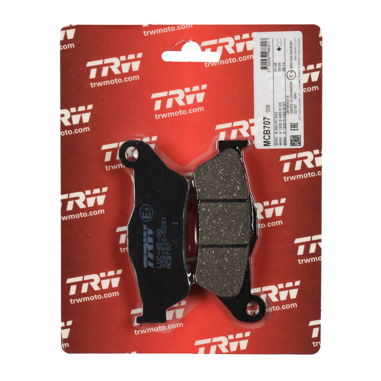 TRW Bremsbelag organisch