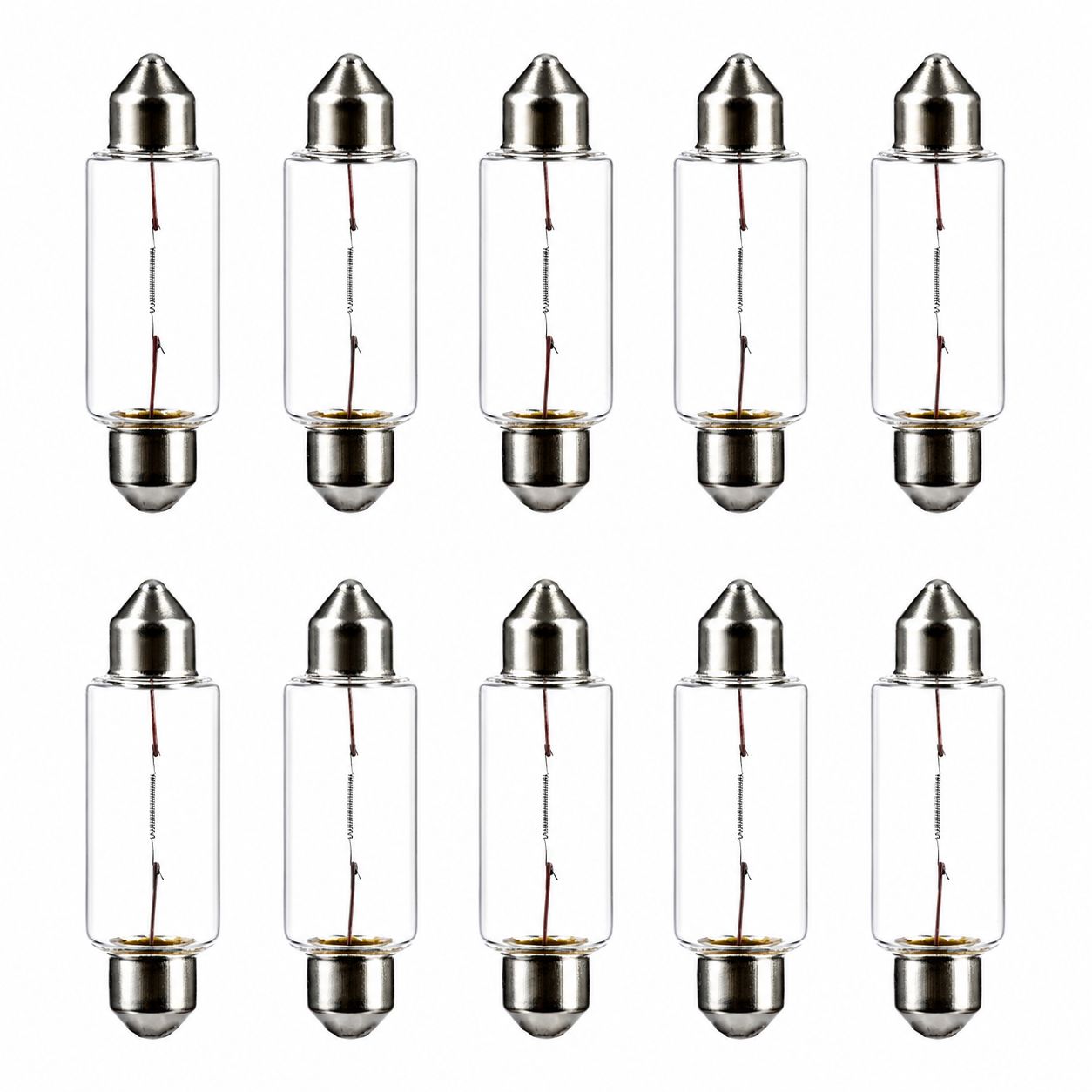 Flösser Lampen 6V 15W SV8.5 15x41 Soffitte VPE10