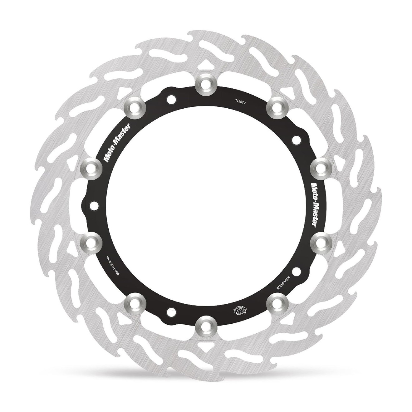 Moto-Master Bremsscheibe Flame vorn rechts schwim. Racing Flame - 5,5mm