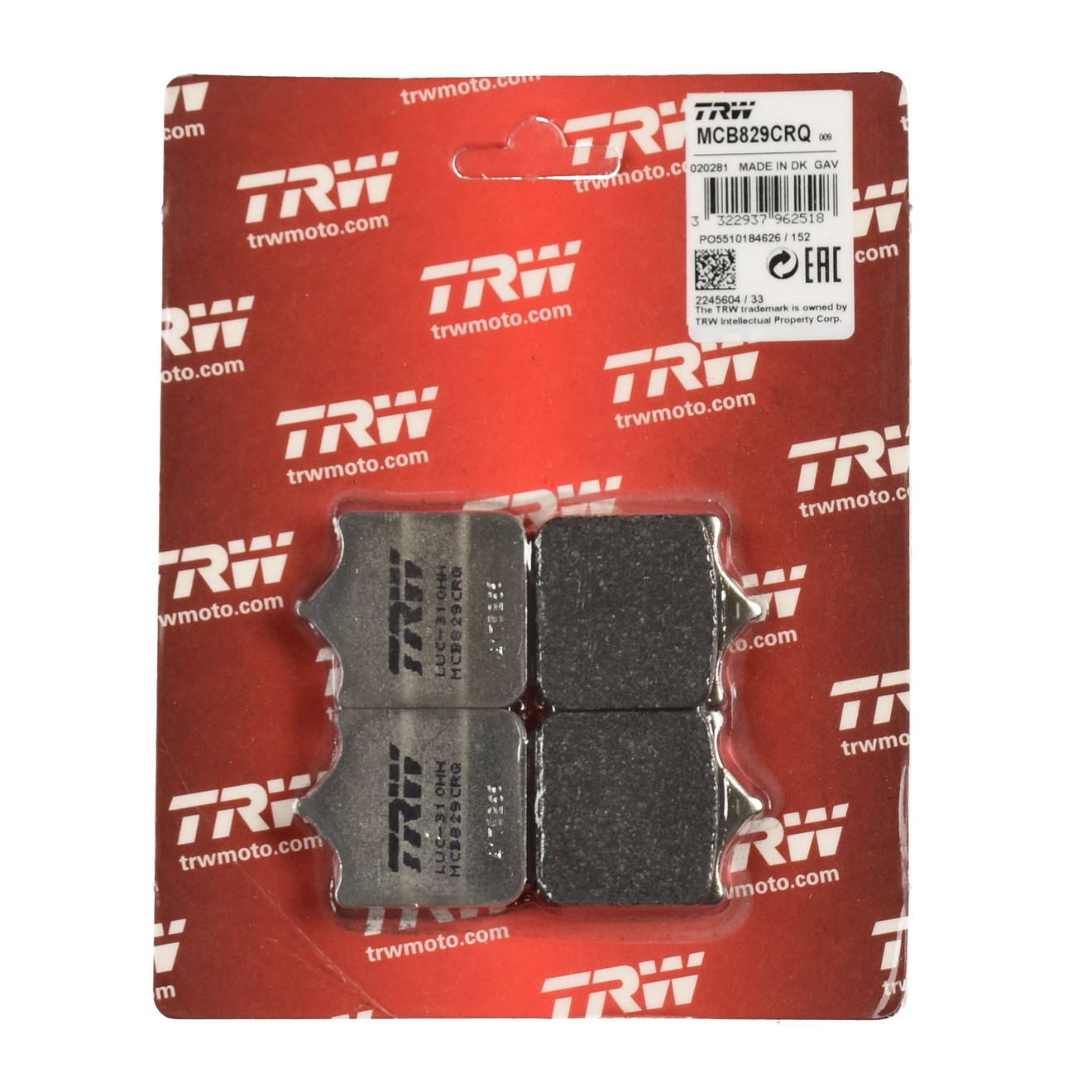 TRW Bremsbelag Hyper Carbon