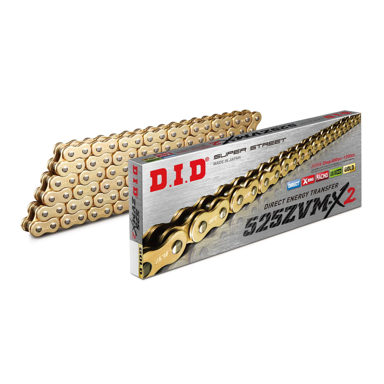 DID Kette 525 ZVM-X2 G&G 104 m. Niet Schloss