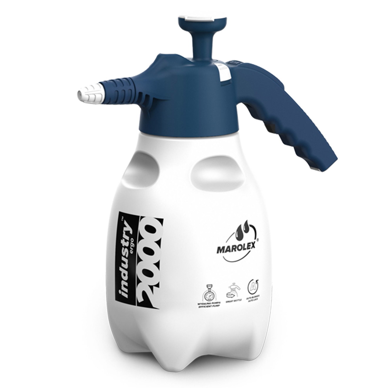 Marolex ERGO Alka 2000 drukspuit – ideaal voor alkalische reinigers