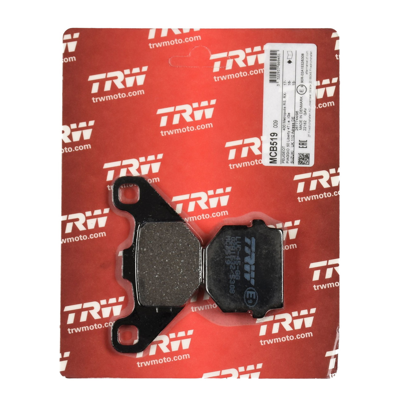 TRW Bremsbelag organisch MCB519