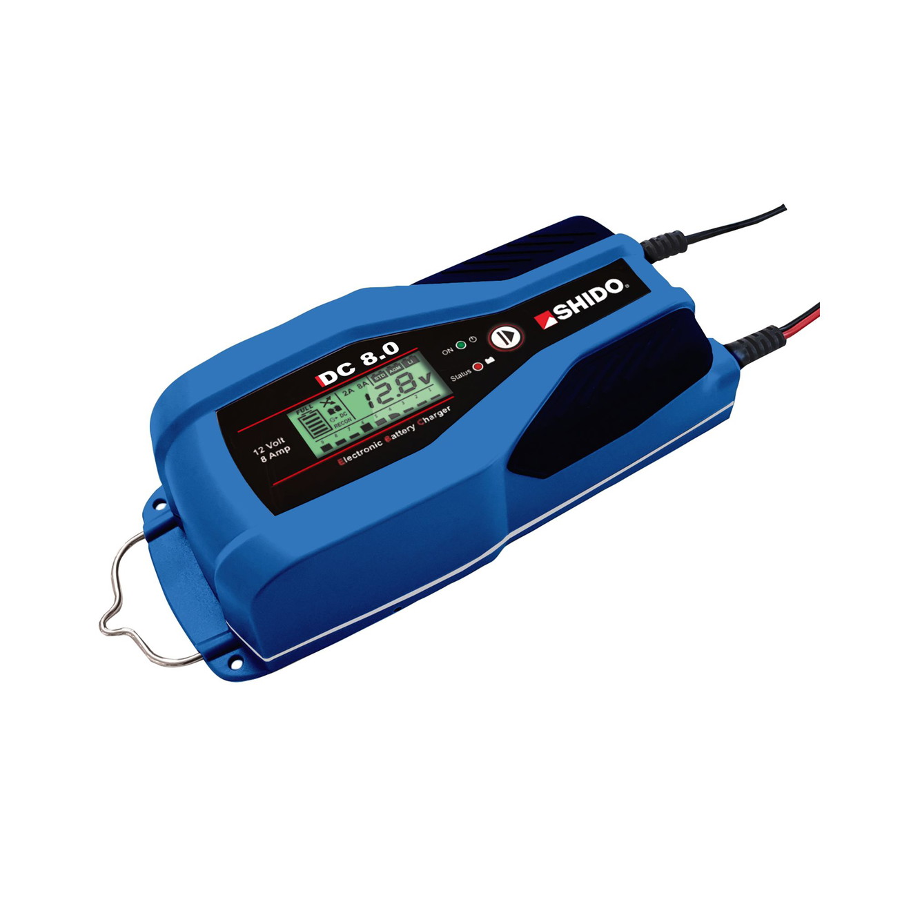 Shido Batterieladegerät DC8 8 Amp. Lithium und Bleisäure geeignet