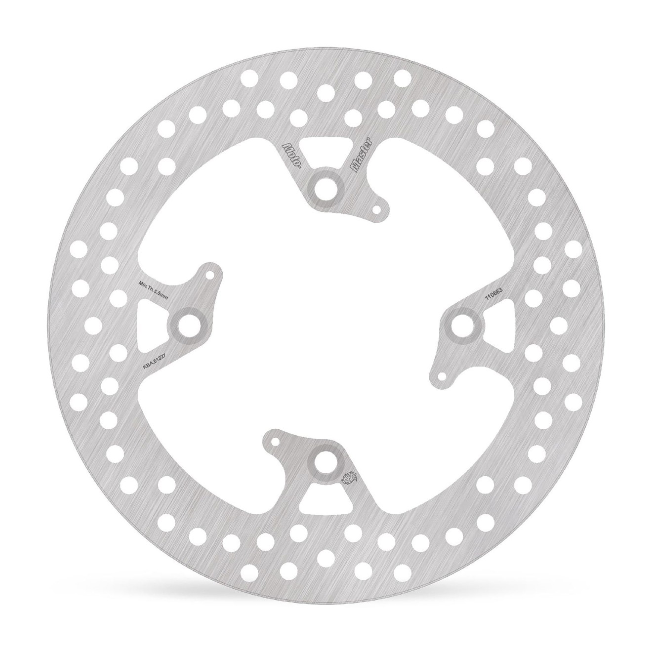 Moto-Master Bremsscheibe Halo hinten starr mit ABE