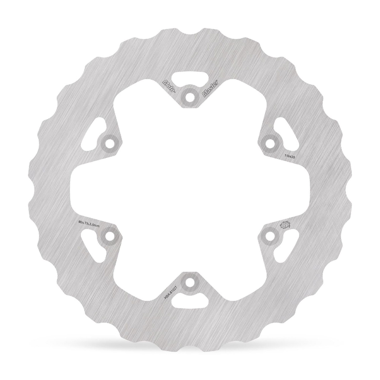 Moto-Master Bremsscheibe Nitro hinten starr Mud/Schlamm mit ABE