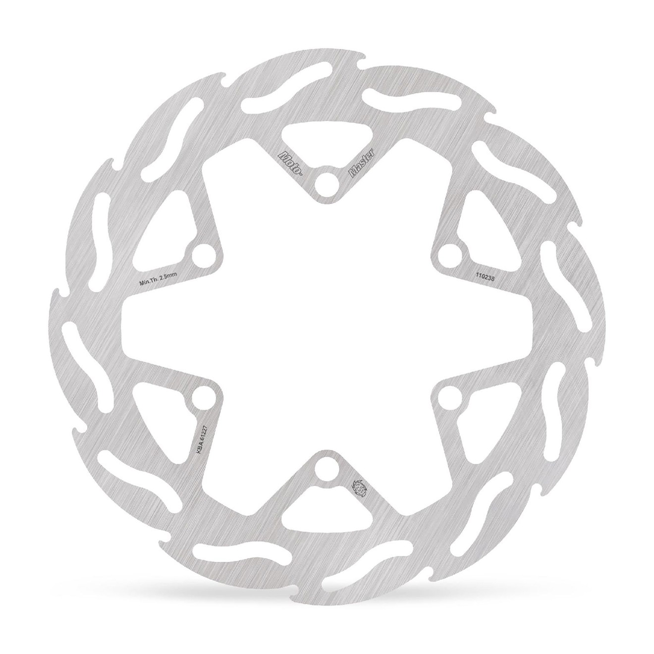 Moto-Master Bremsscheibe Flame vorn starr mit ABE