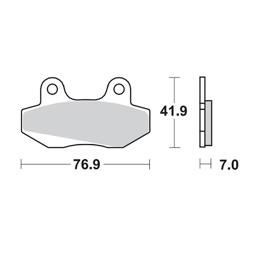 Moto-Master Bremsbelag RoadPRO Ceramic
