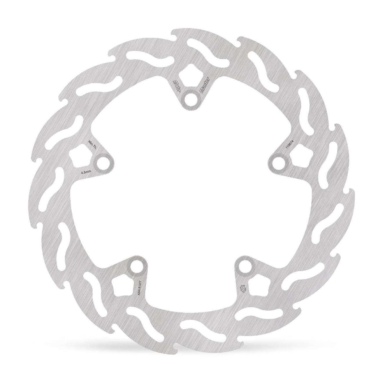 Moto-Master Bremsscheibe Flame vorne starr