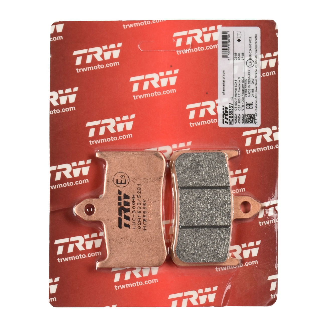 TRW Bremsbelag Sinter Street