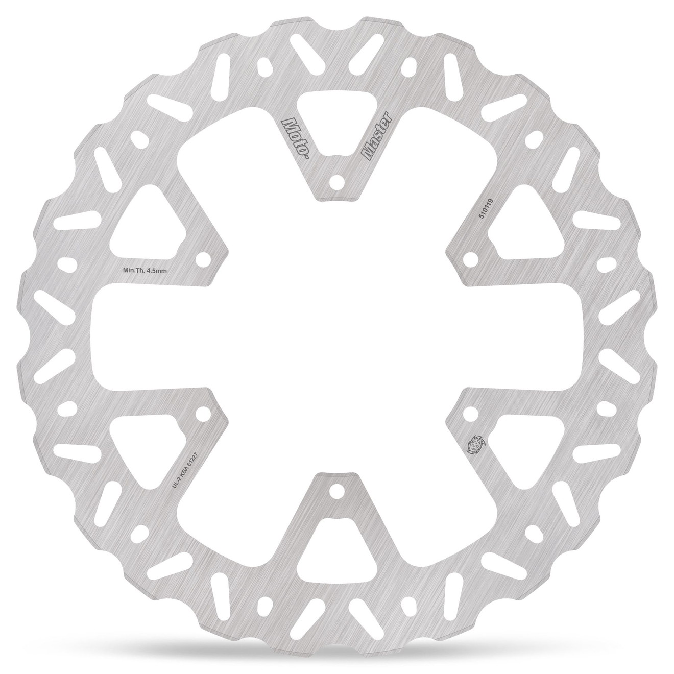 Moto-Master Bremsscheibe Nitro Road hinten starr mit ABE