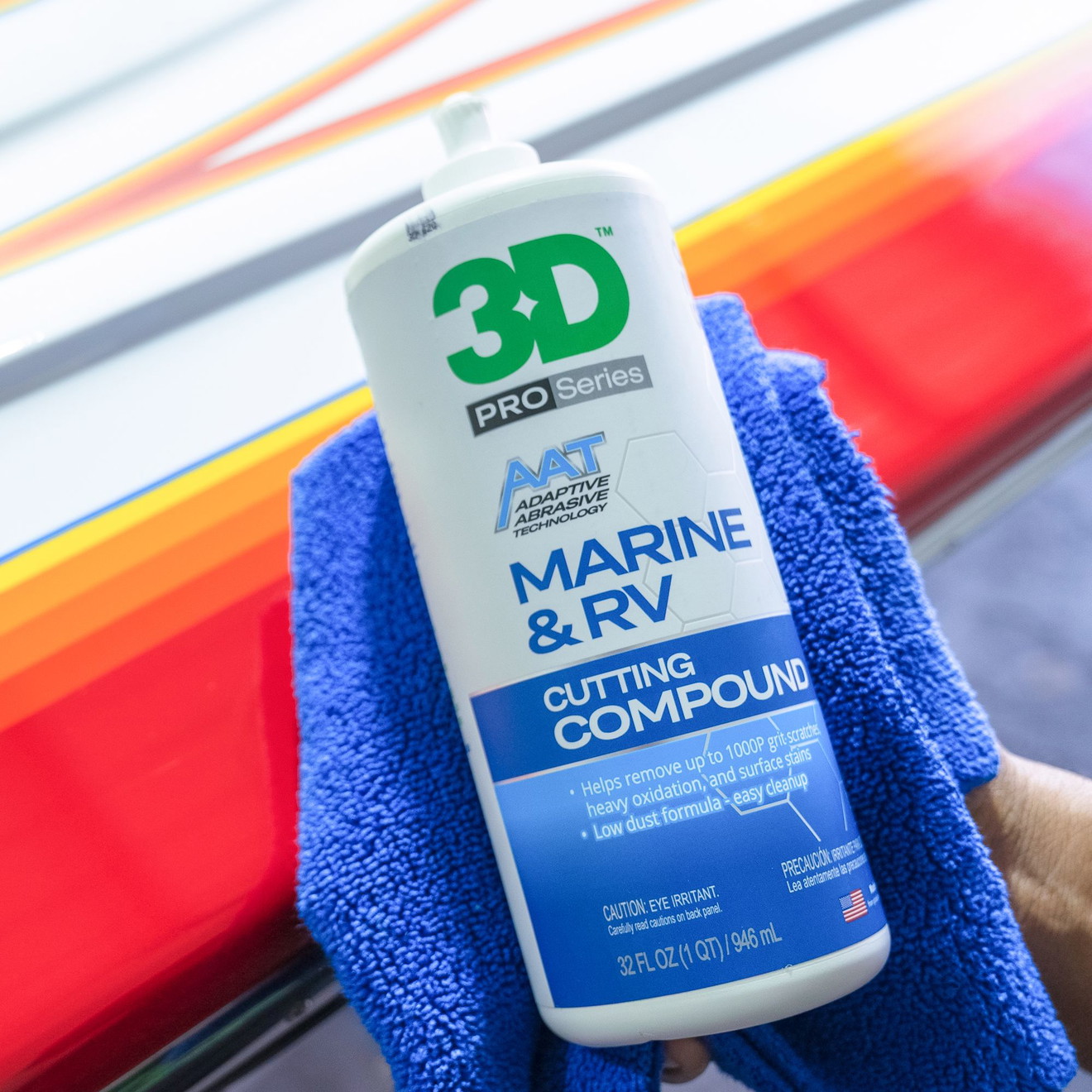 3D AAT 620 Lackpolitur Marine & RV Cutting Compound 946ml