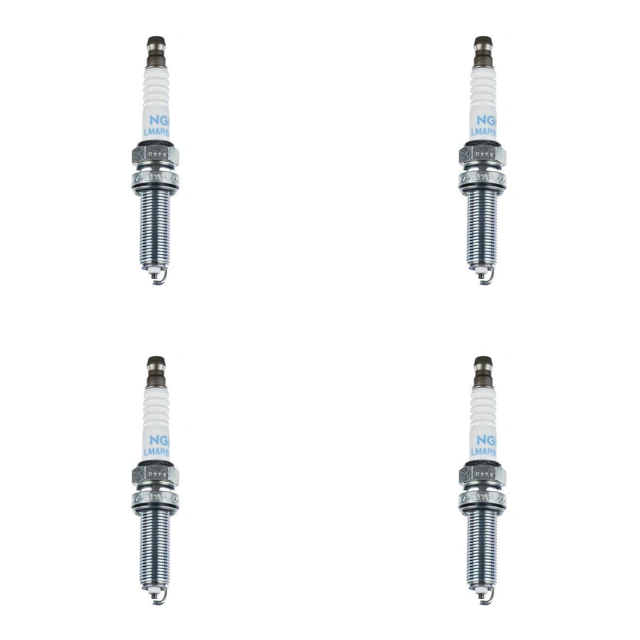 NGK Zündkerze LMAR8C-9 93833 4er Set