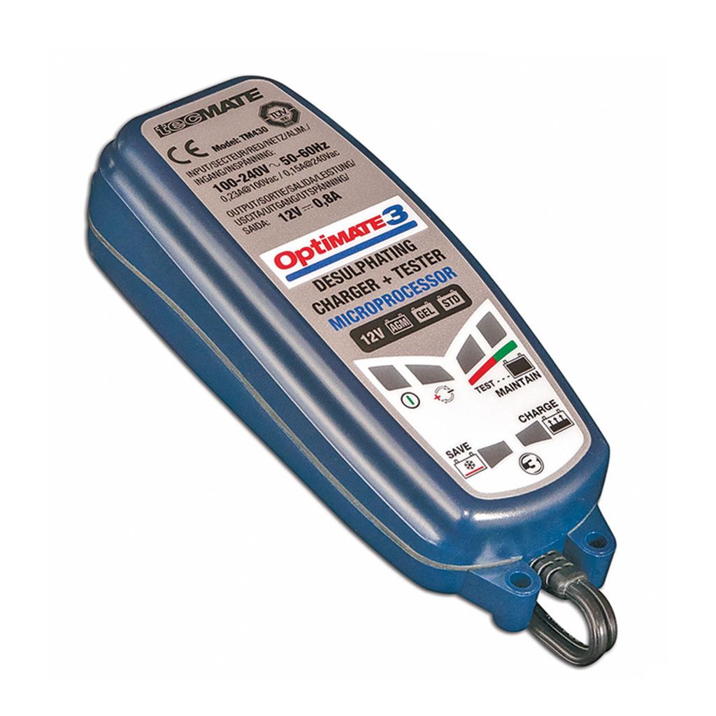 Optimate 3 Batterieladegerät 12V 0,8 Amp.