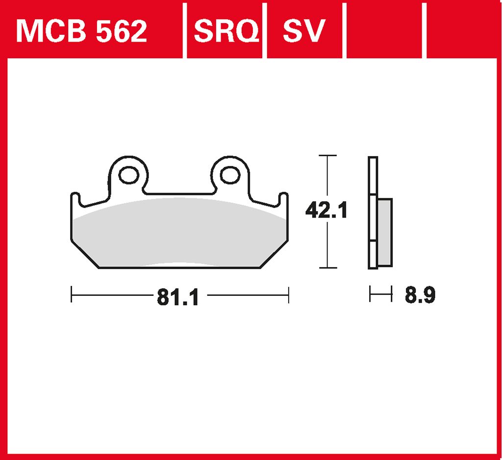 TRW Bremsbelag Sinter Street