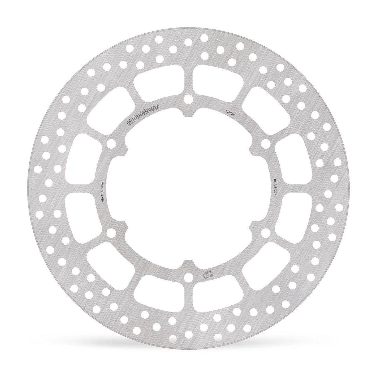 Moto-Master Bremsscheibe Halo hinten starr mit ABE