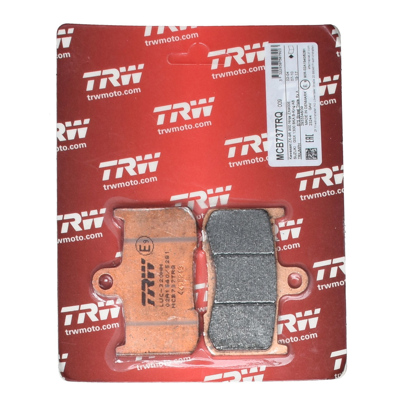TRW Bremsbelag Sinter Racing ABE