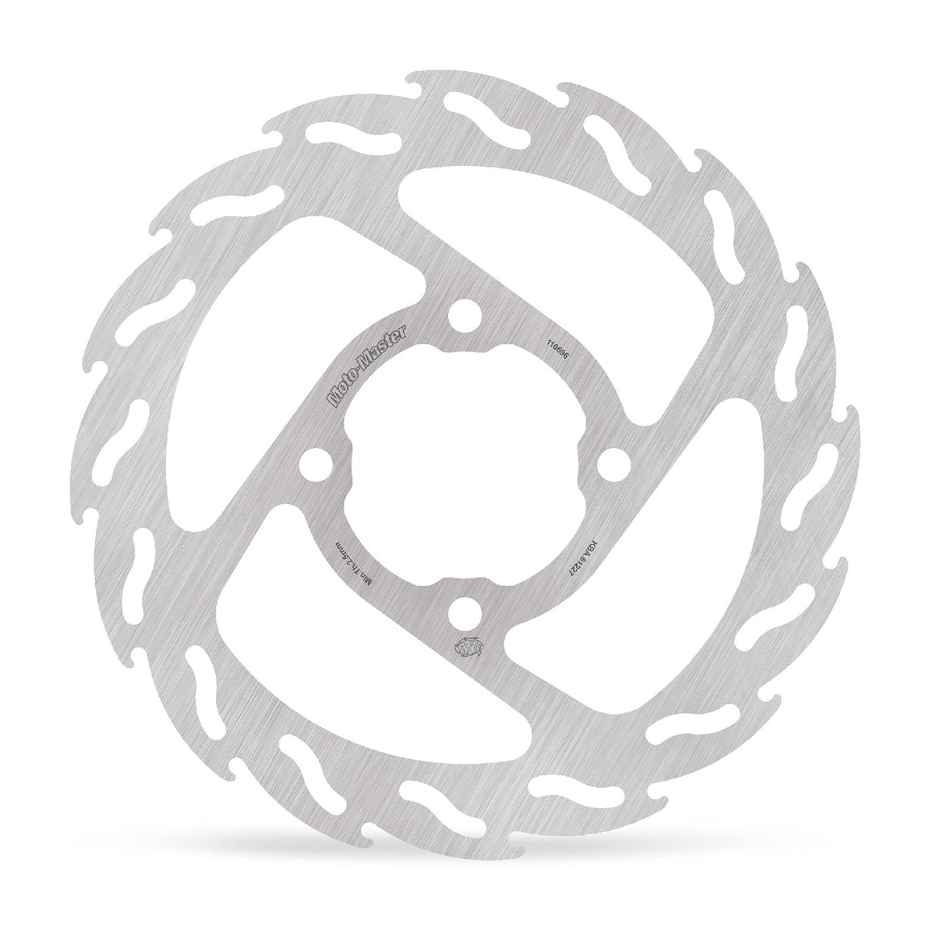 Moto-Master Bremsscheibe Flame hinten starr mit ABE