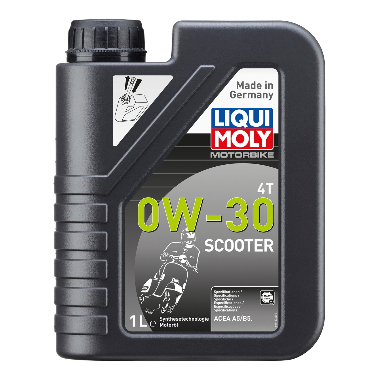 LIQUI MOLY Motoröl Motorbike 4T 0W-30 Scooter 1l
