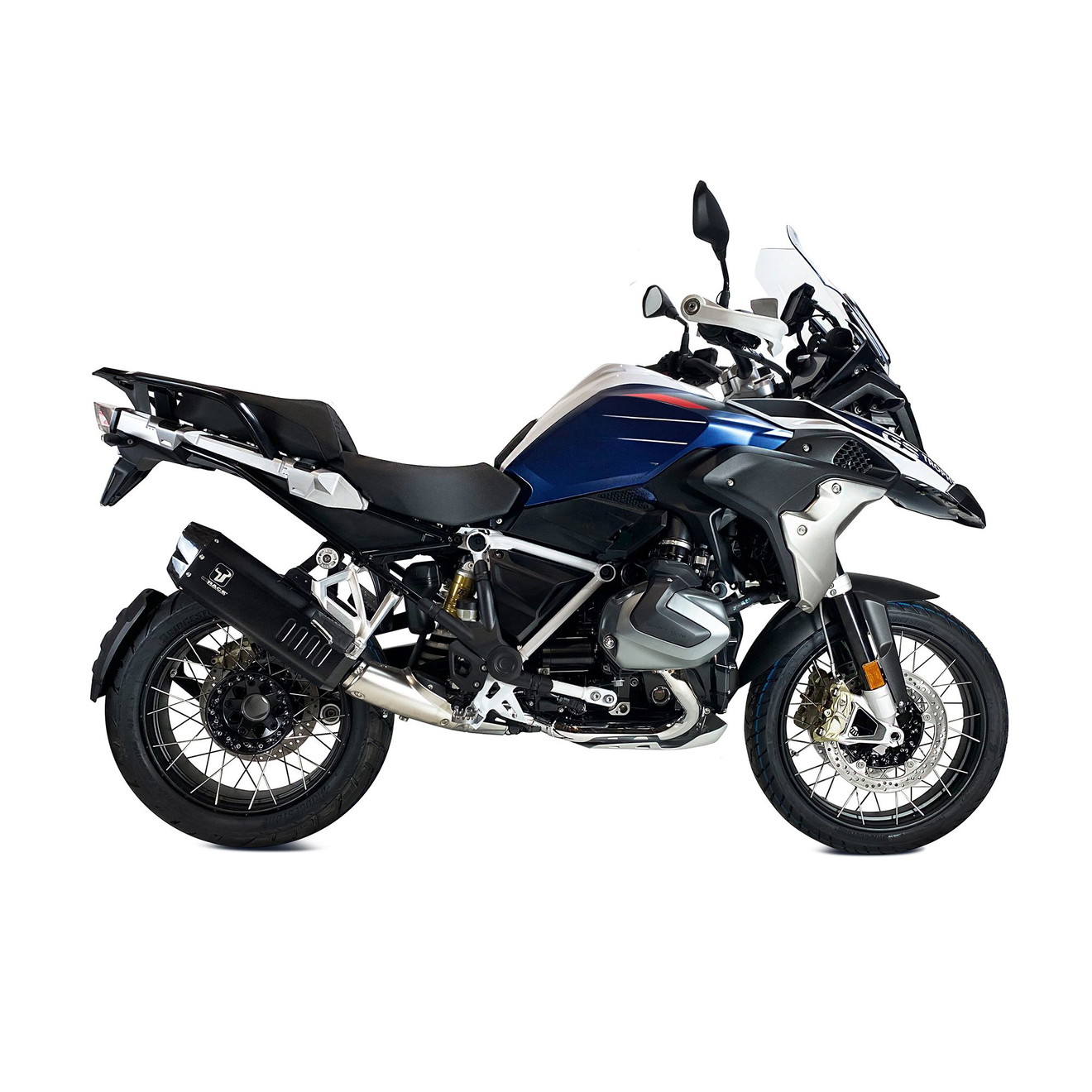 IXRACE Auspuff Titan Black