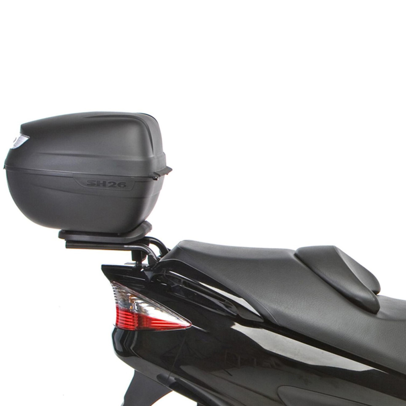 SHAD Topcase SH26 schwarz mit Trägerplatte