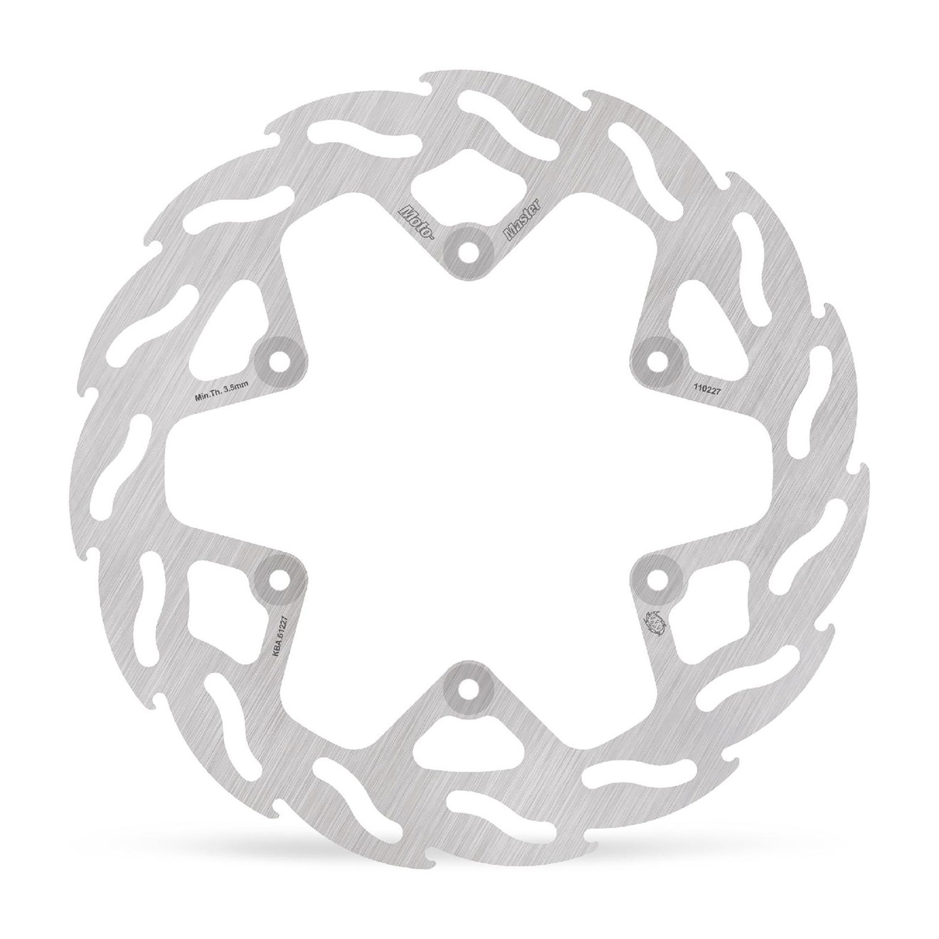 Moto-Master Bremsscheibe Flame hinten starr mit ABE