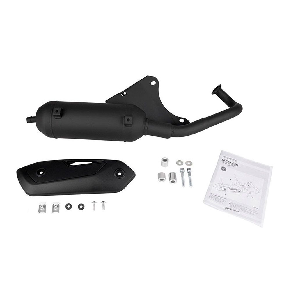 Tecnigas Auspuff Silent Pro schwarz