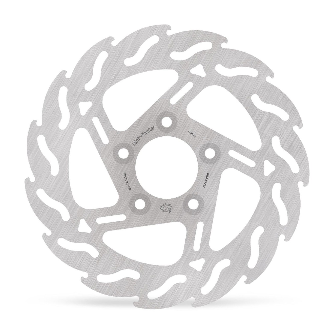 Moto-Master Bremsscheibe Flame hinten links starr mit ABE