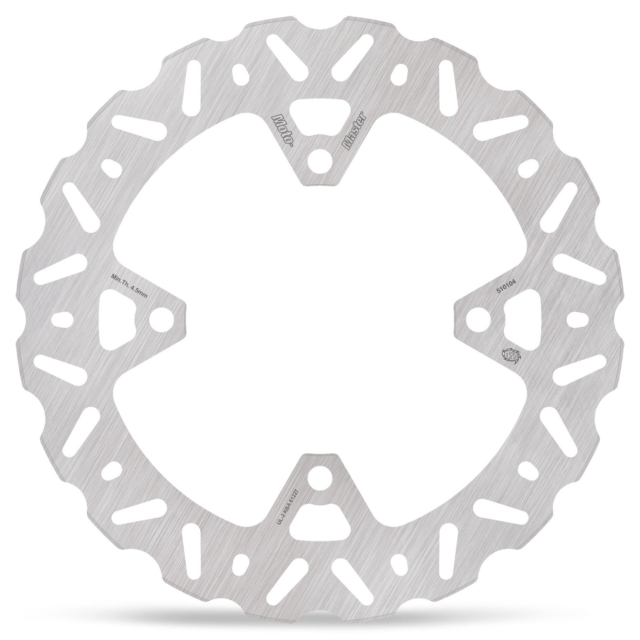Moto-Master Bremsscheibe Nitro Road hinten starr mit ABE