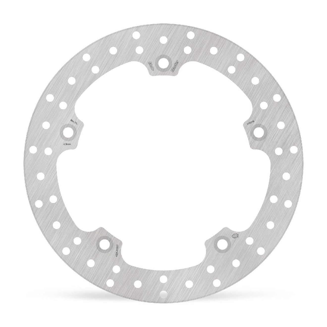 Moto-Master Bremsscheibe Halo hinten starr mit ABE