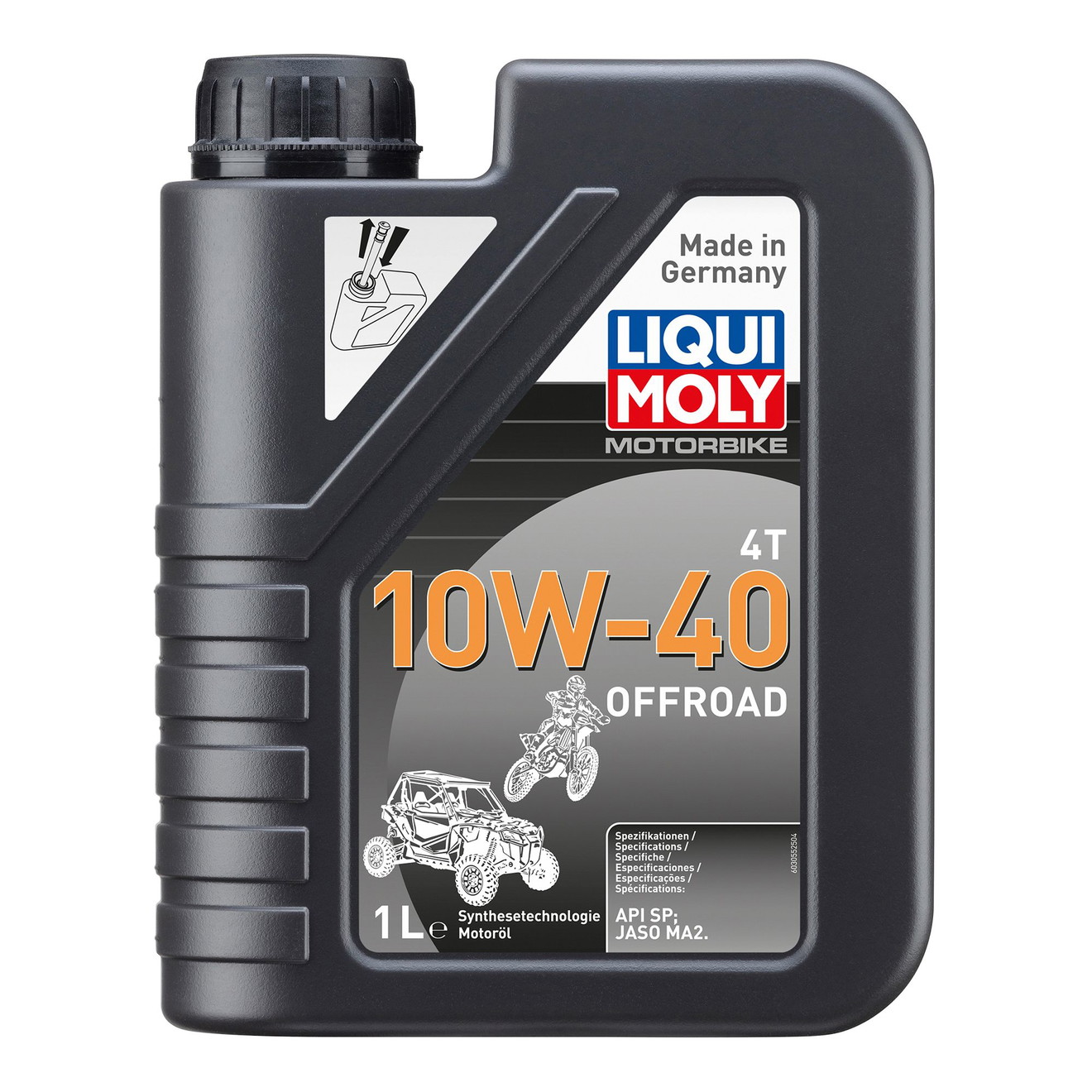 LIQUI MOLY Motoröl Motorbike 4T 10W-40 Offroad 1l