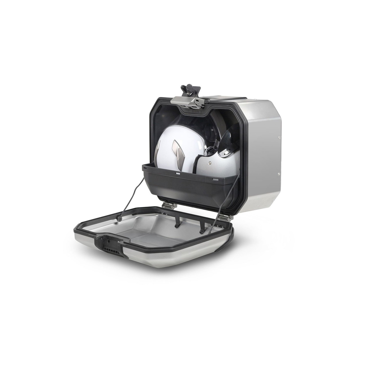 SHAD Seitenkoffer TR47L Terra Links Alufarben