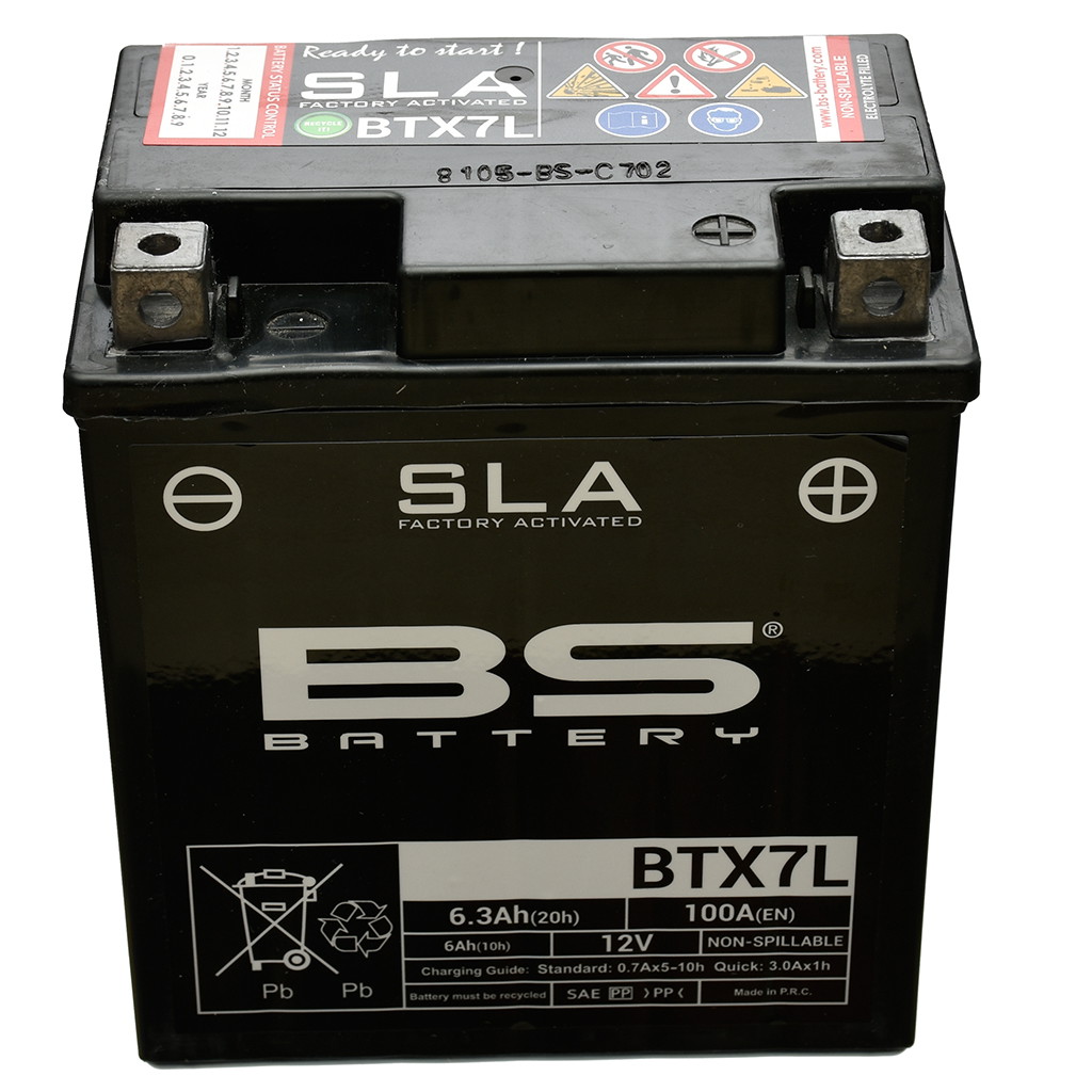 BS Batterie 12V 6AH YTX7L GEL 50614