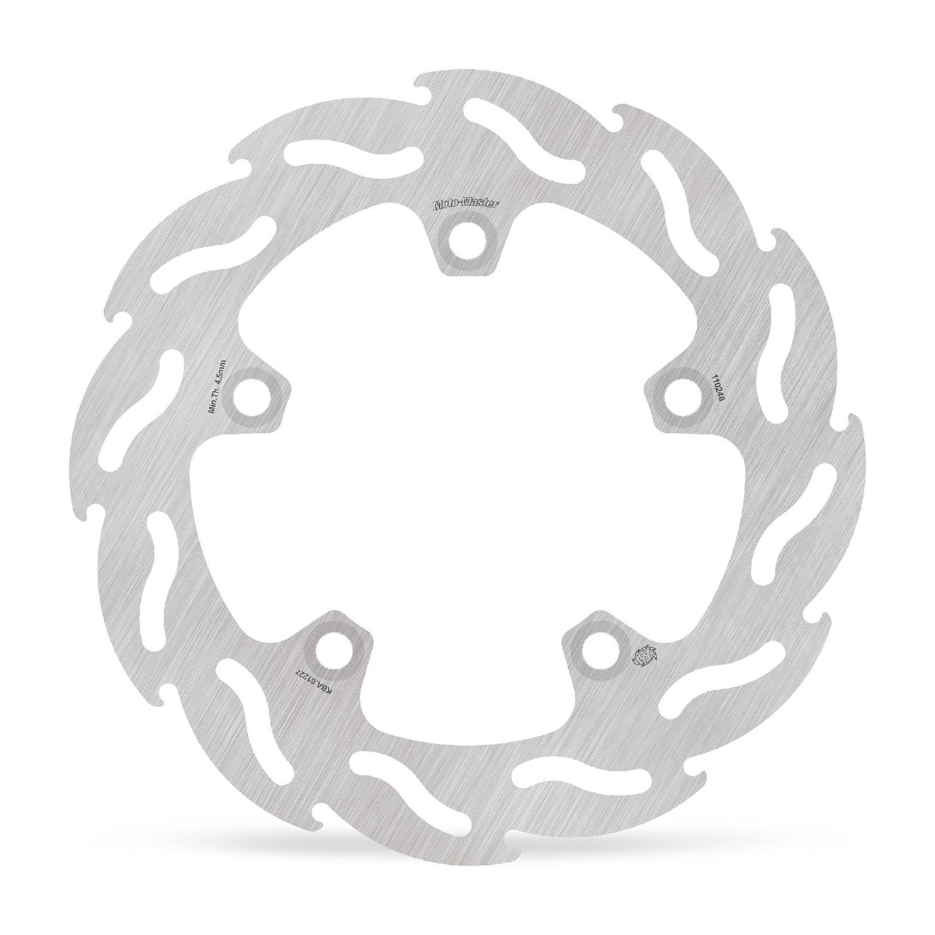 Moto-Master Bremsscheibe Flame hinten starr mit ABE