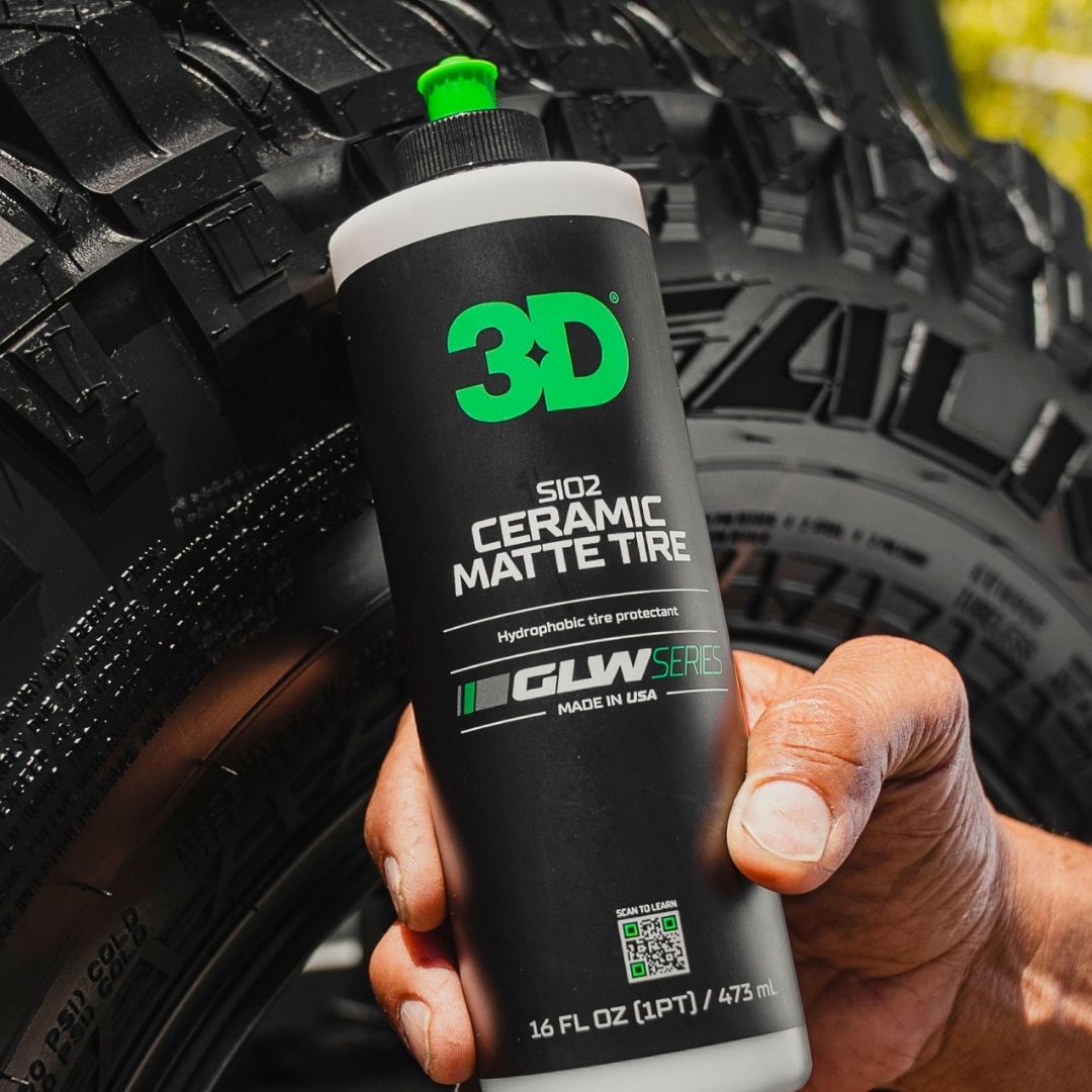 3D GLW SiO2 Protection Mat Tires 473ml