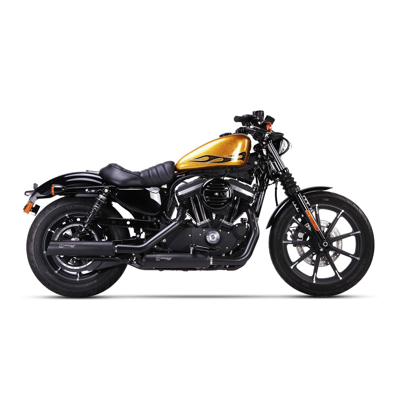 IXIL Auspuff IRONHEAD HC1-3B 2 Endschalldämpfer