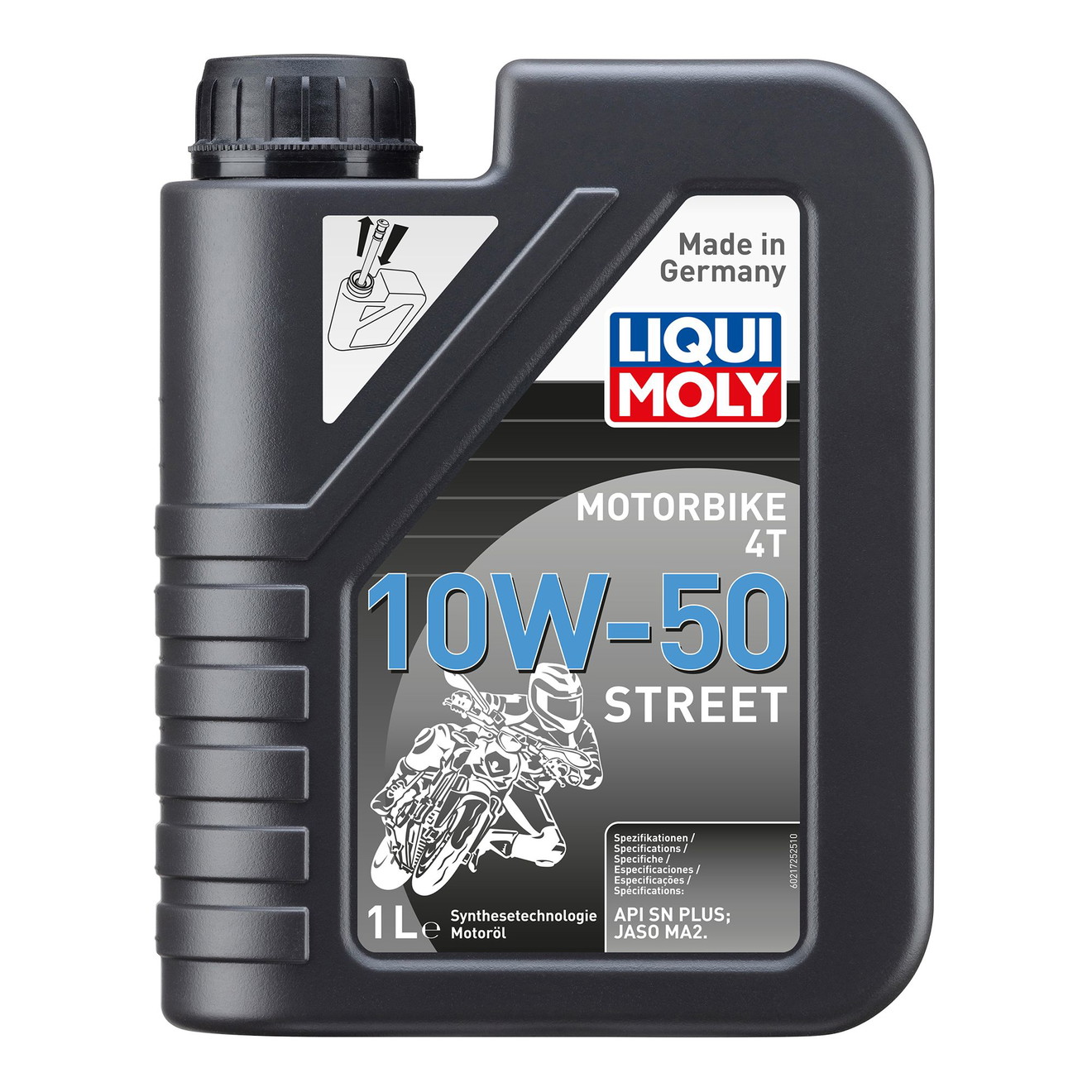 LIQUI MOLY Motoröl Motorbike 4T 10W-50 Street 1l