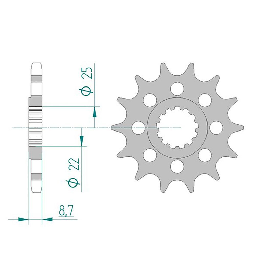 DID Kettensatz für Suzuki GSX-R 1000 07-08 525 VX3