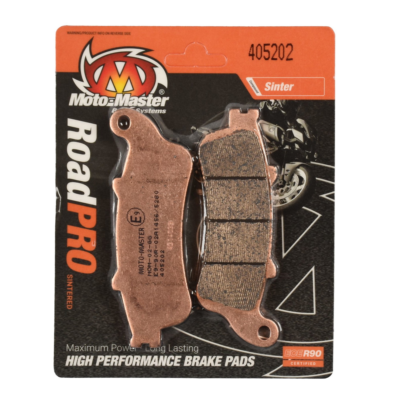 Moto-Master Bremsbelag RoadPRO Sinter hinten