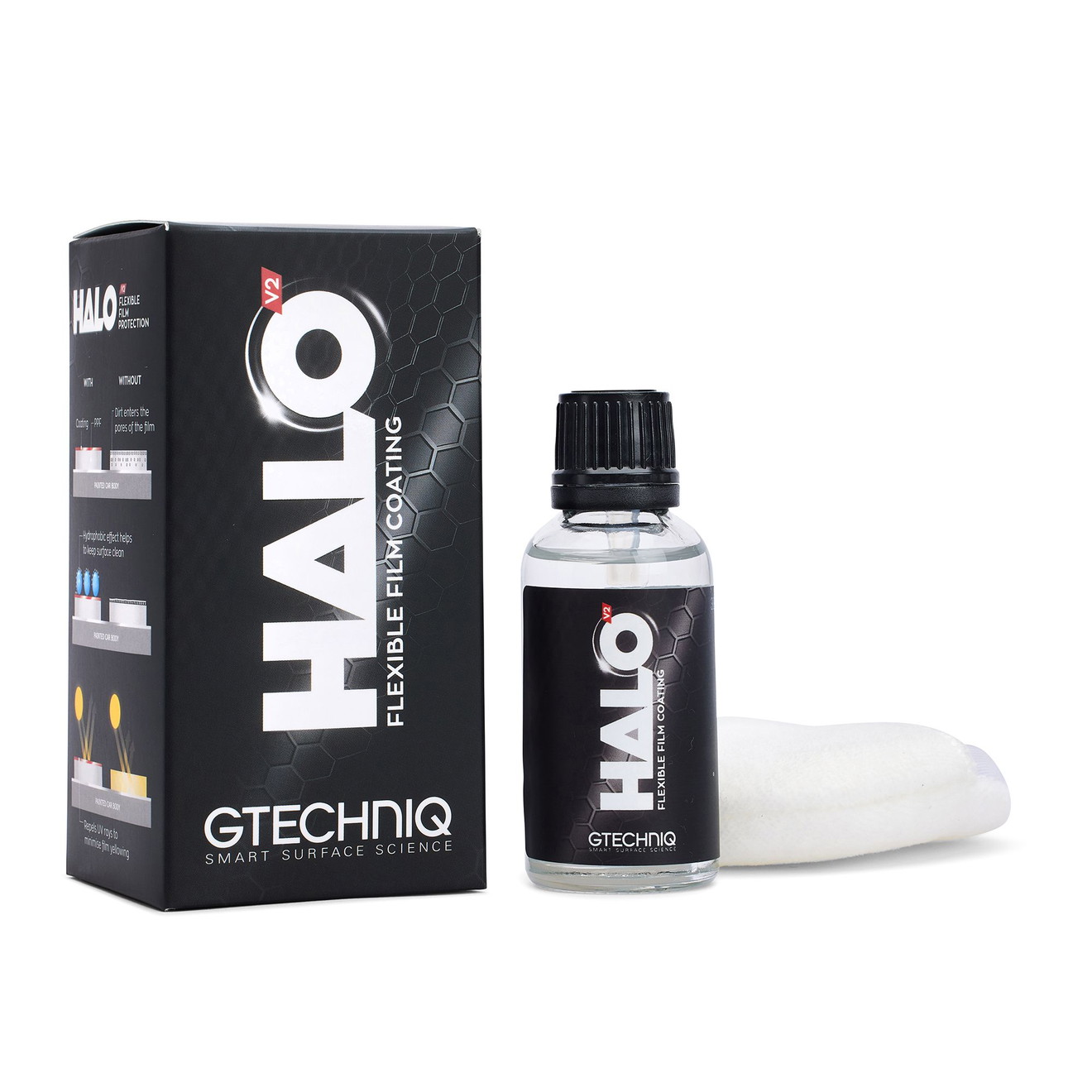 Gtechniq HALOv2 Keramische Bescherming voor Folies PPF Wrappings 50ml