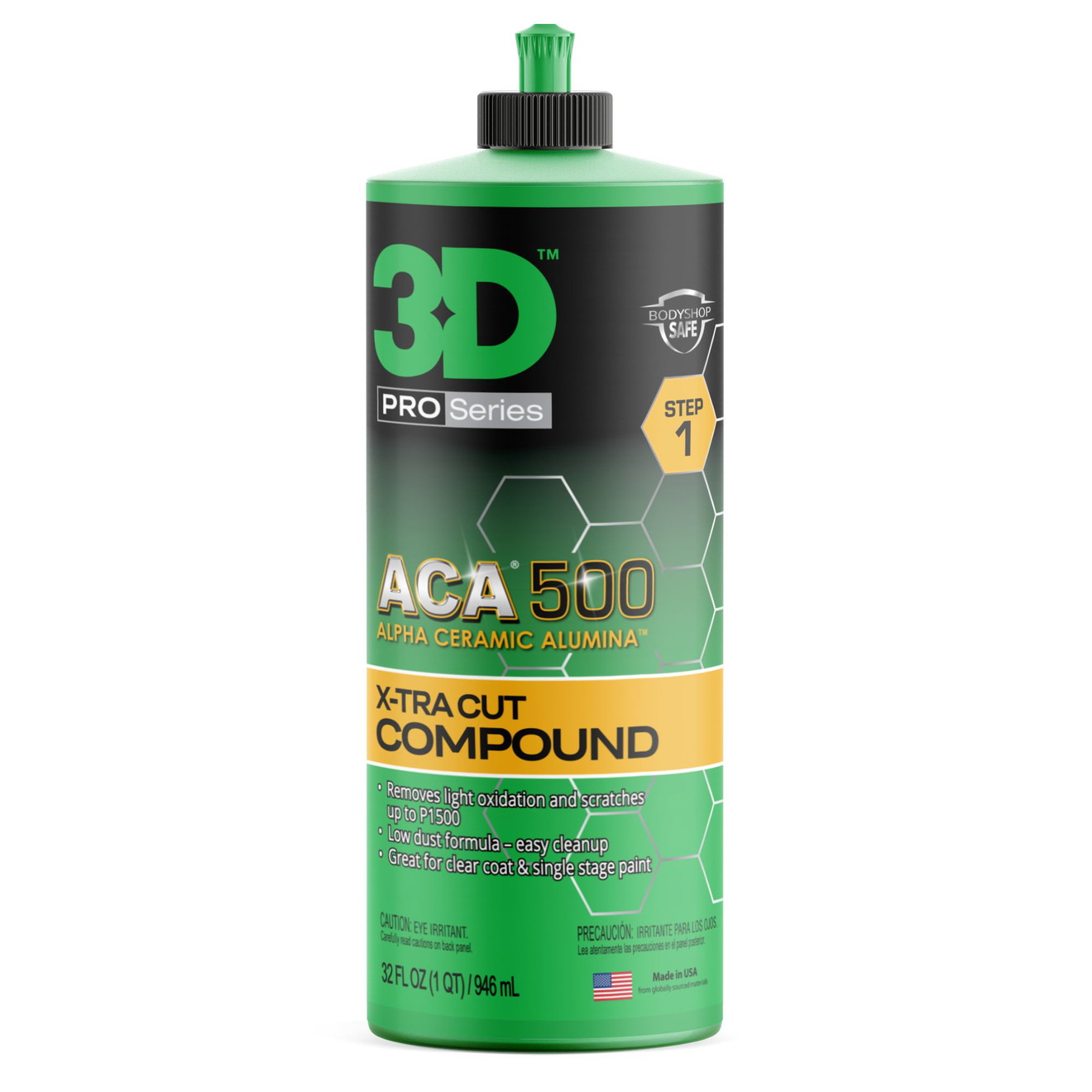 3D ACA X-TRA 500 Lackpolitur Cutting 946ml