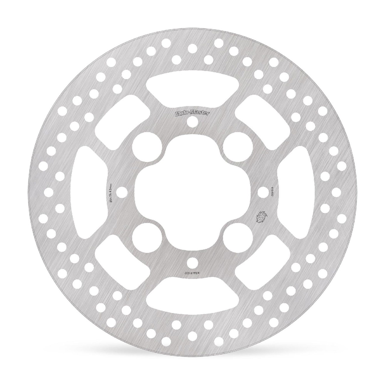 Moto-Master Bremsscheibe Halo hinten starr mit ABE