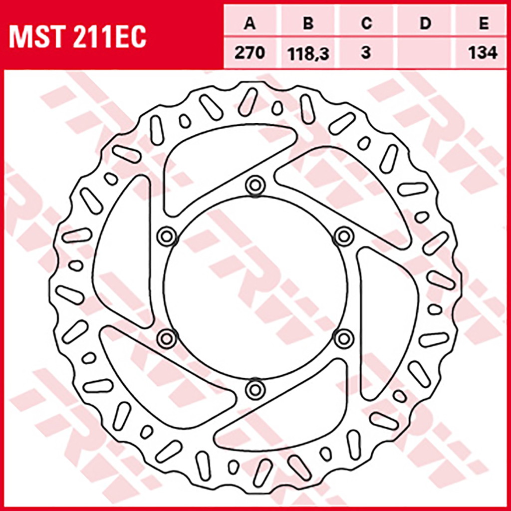 TRW Bremsscheibe Eco Offroad
