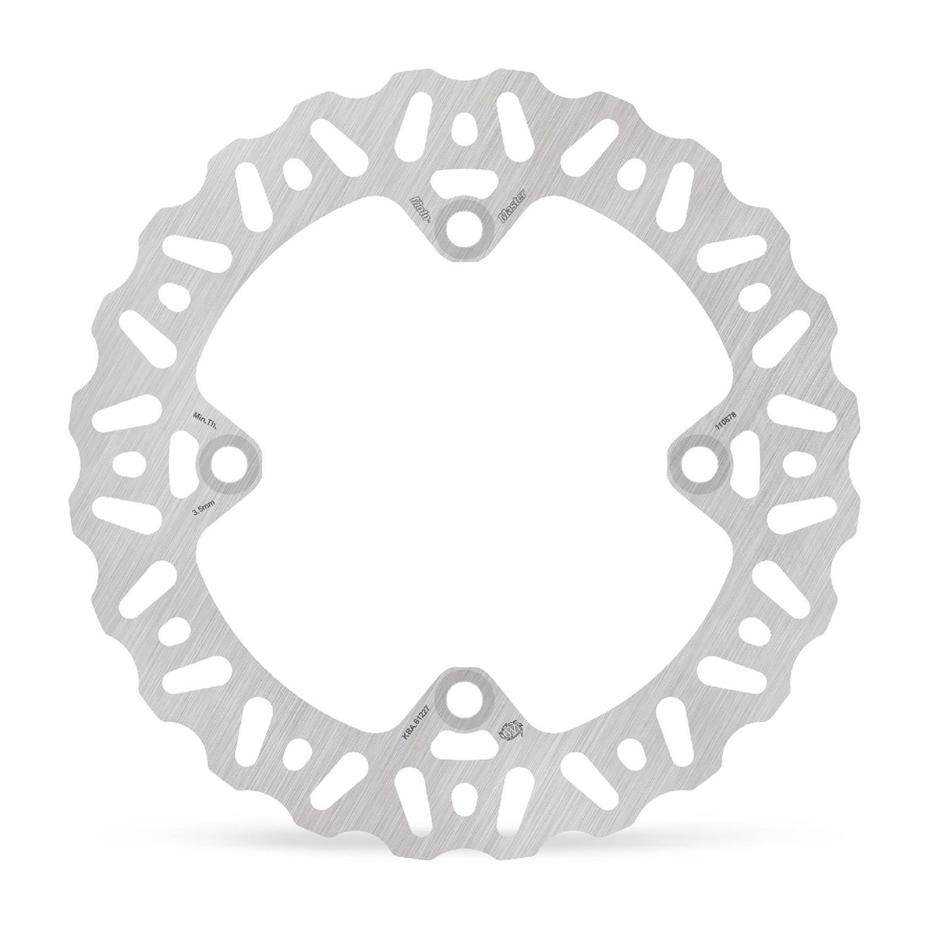 Moto-Master Bremsscheibe Nitro hinten starr