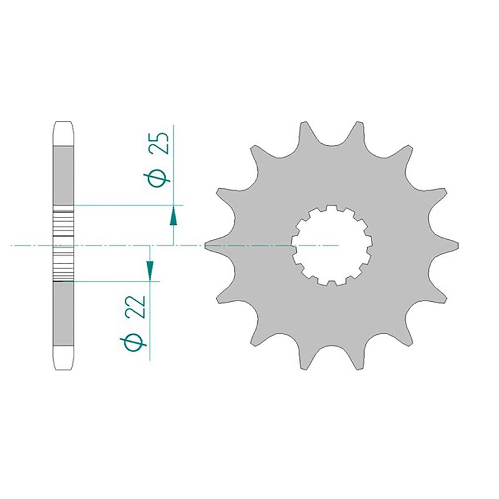 Esjot Ritzel 28401-14 #525 Sport 14 Zähne