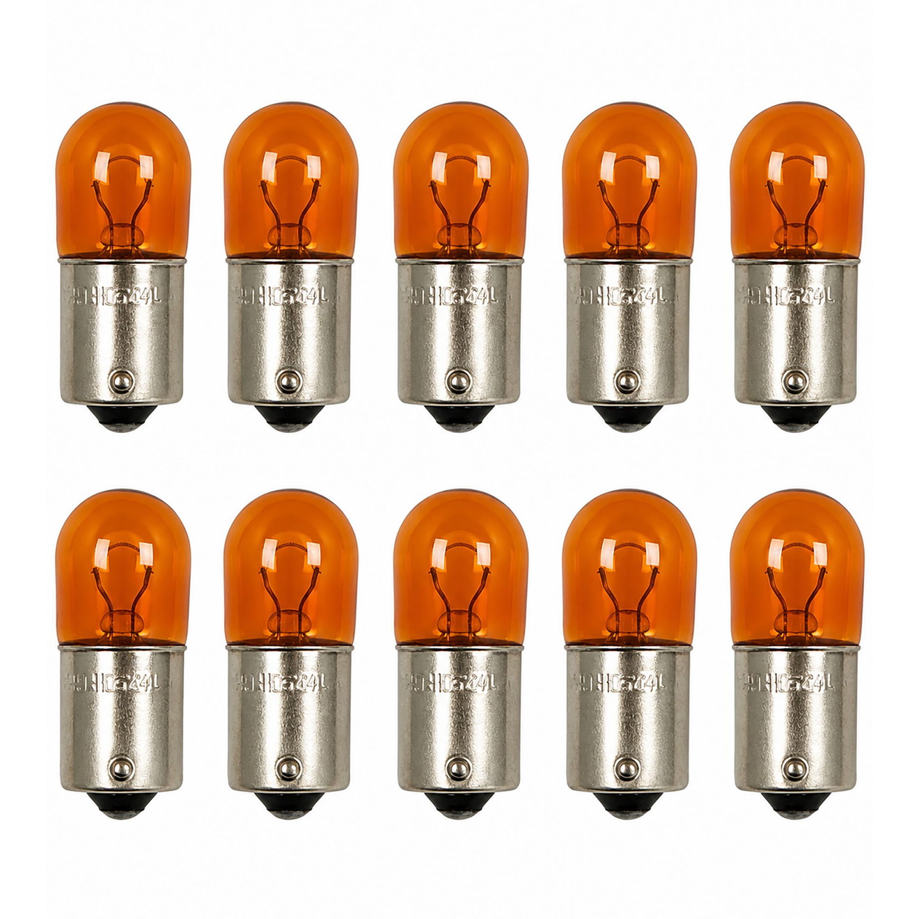 Flösser Lampen 12V 10W BAU15s orange VPE10