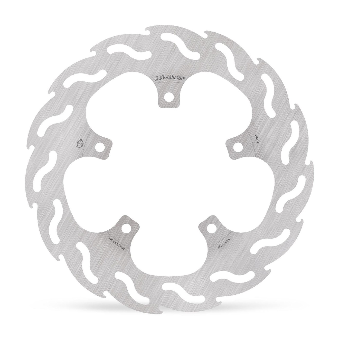 Moto-Master Bremsscheibe Flame hinten starr mit ABE