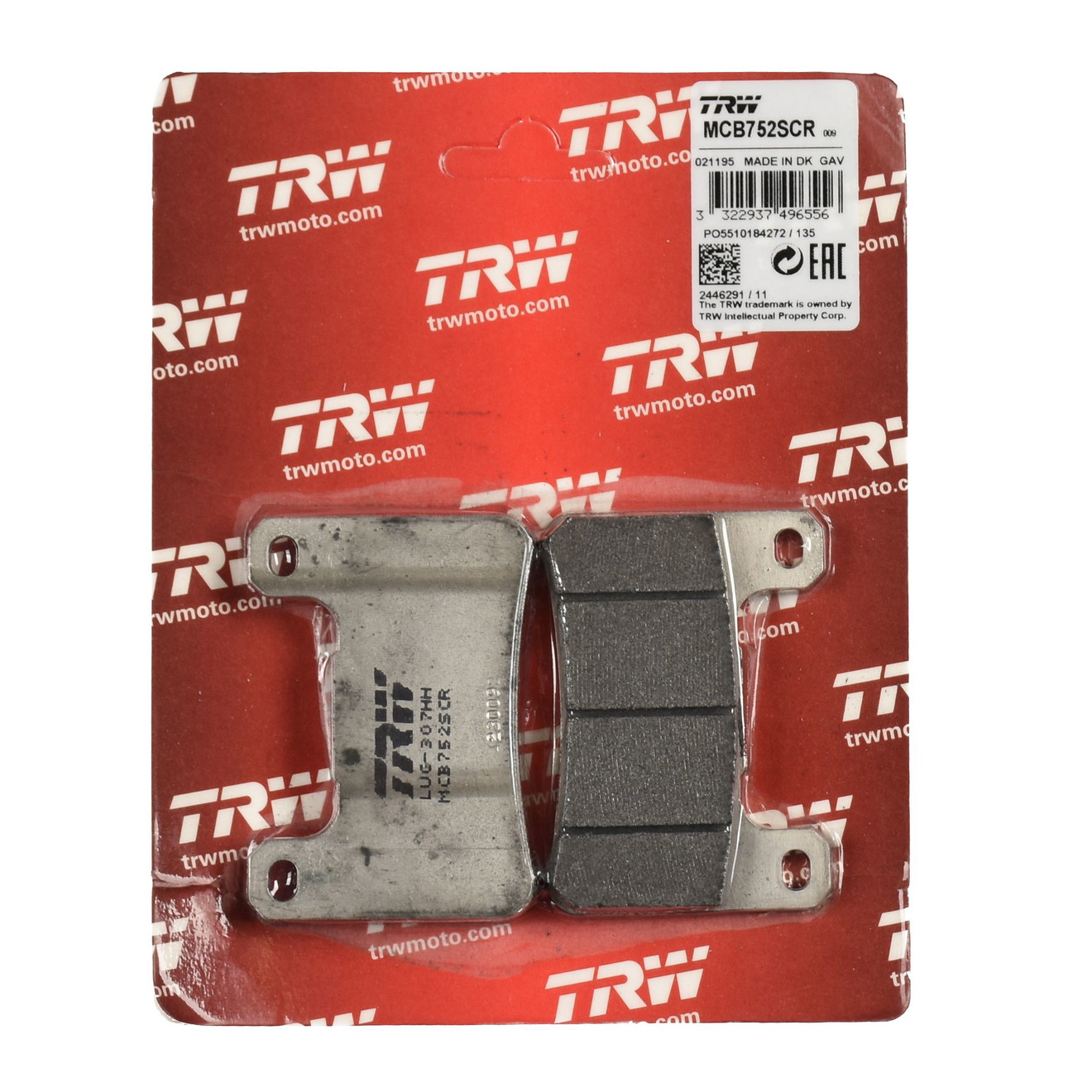 TRW Bremsbelag Sinter-Carbon Racing