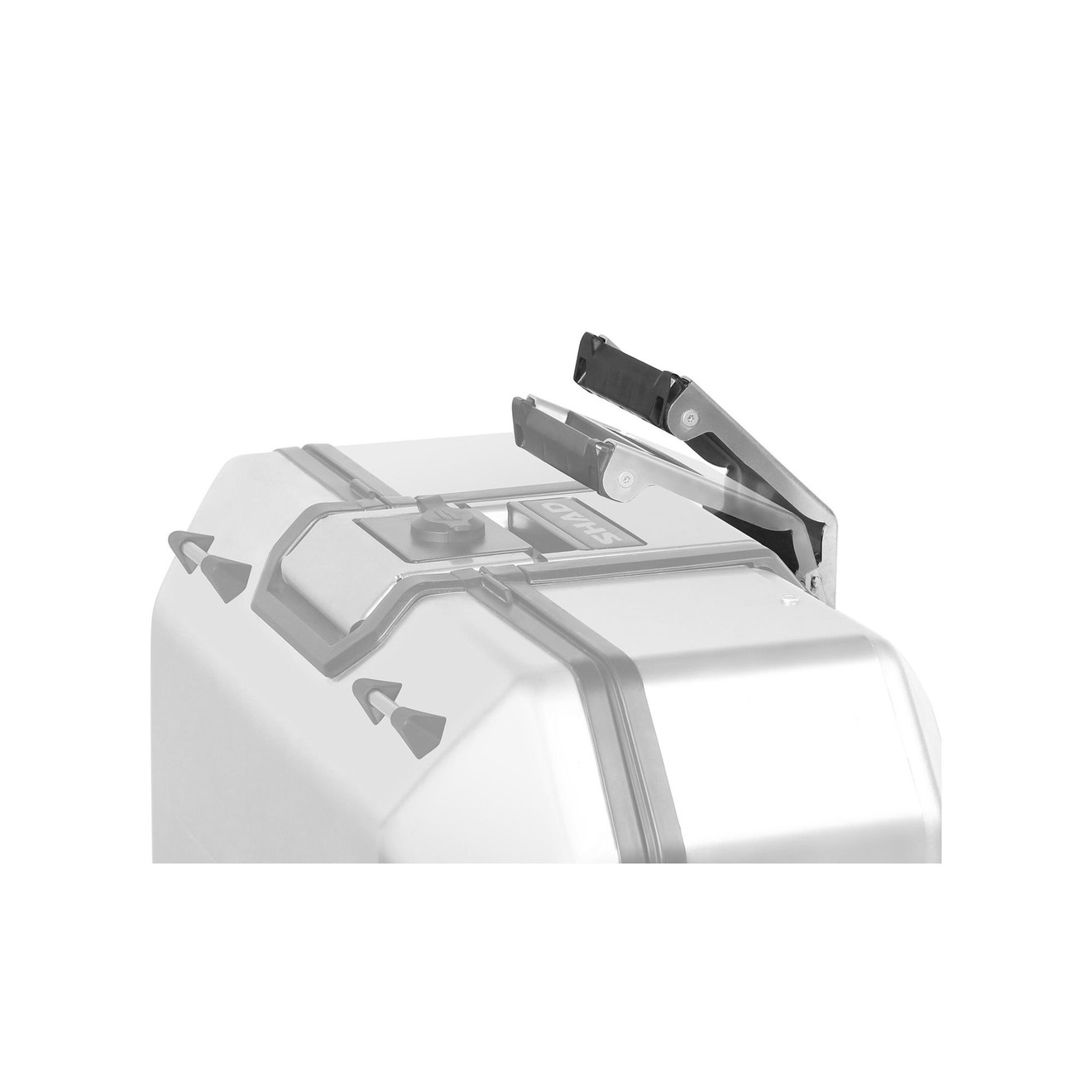 SHAD Topcase TR37 Terra Alufarben ohne Trägerplatte