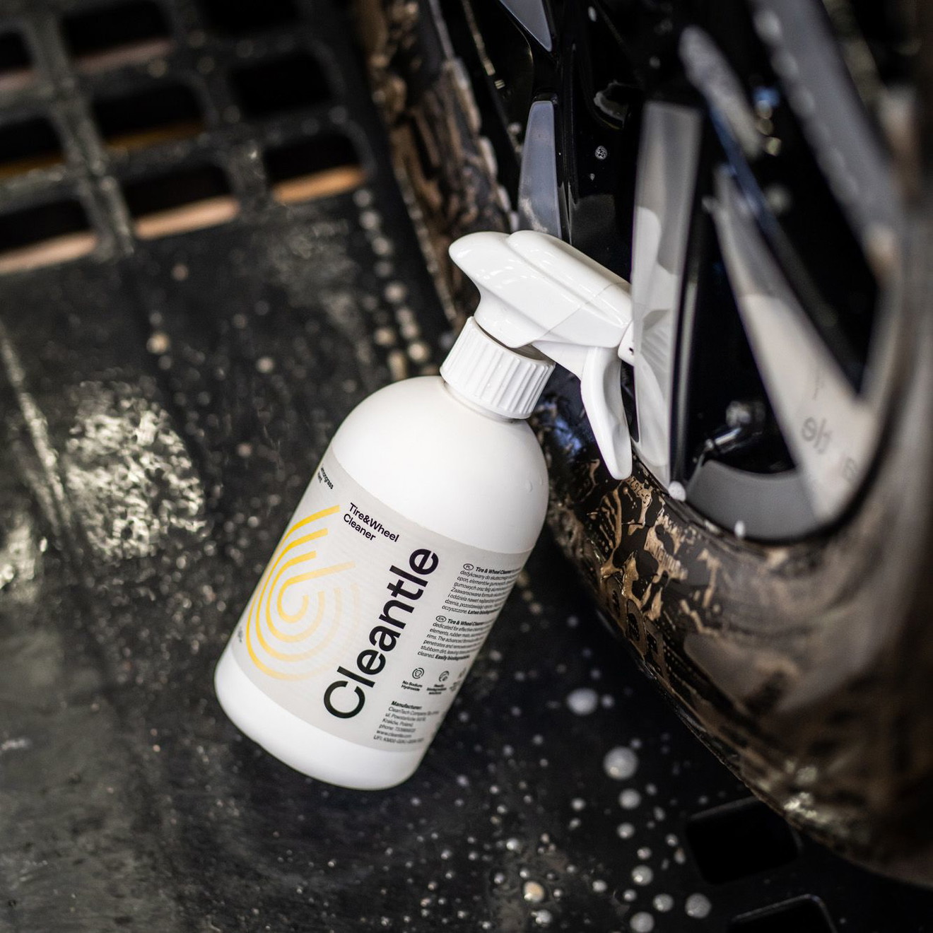 Cleantle TIRE & WHEEL Cleaner Reifen- & Felgenreiniger Lemongrass scent 500ml
